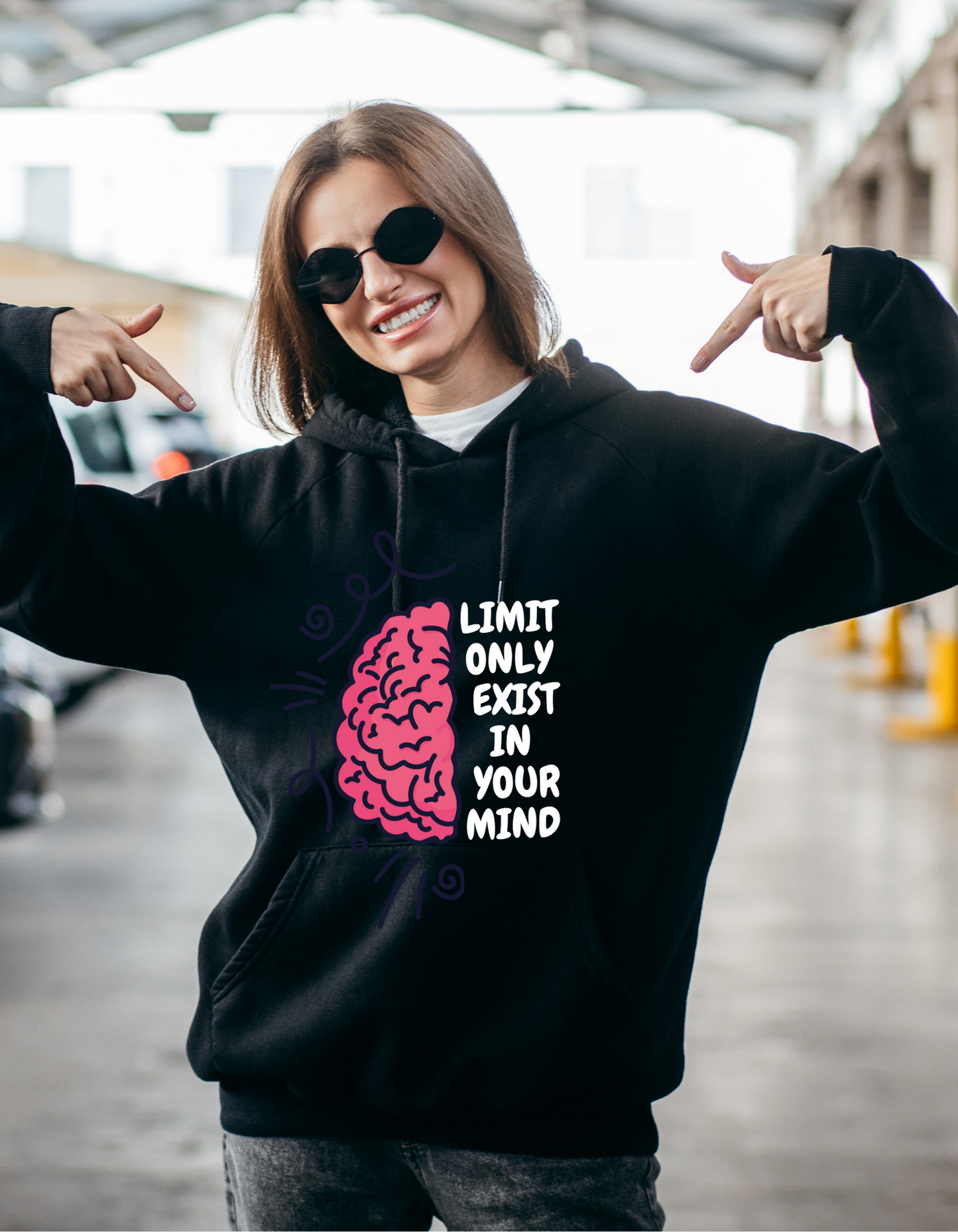 🧠 No limits T-shirt and Hoodie